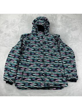 Columbia Omni-tech Women's Size XL Outgrown Winter Ski Jacket Coat Snowboard